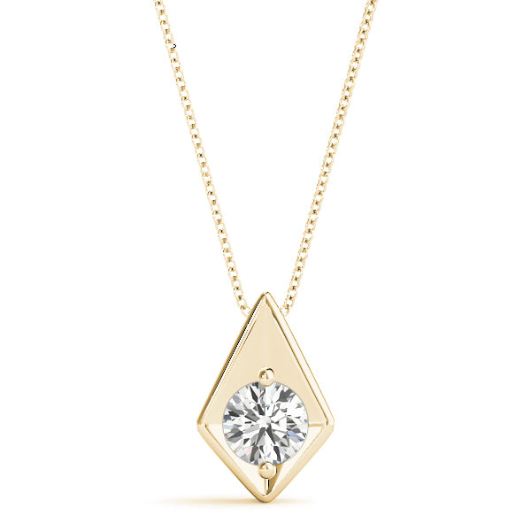 Solitaire Diamond Pendant