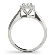 Halo Diamond Engagement Ring