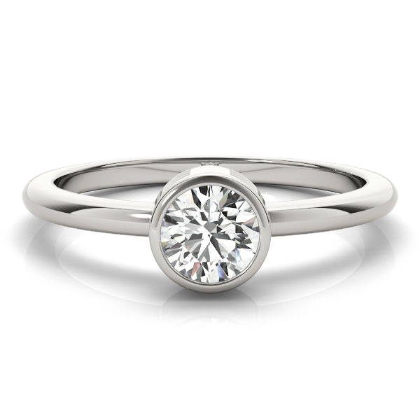 Solitaire Diamond Engagement Ring