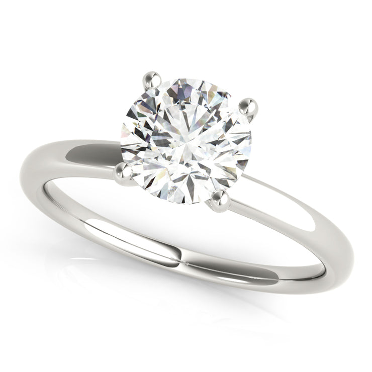 Solitaire Diamond Engagement Ring