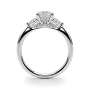 Three Stone Diamond Engagement Ring