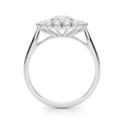 Halo Diamond Engagement Ring