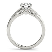 Solitaire Diamond Engagement Ring