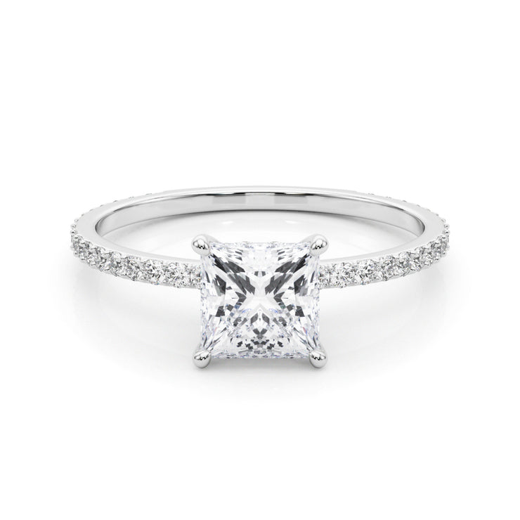 Halo Diamond Engagement Ring