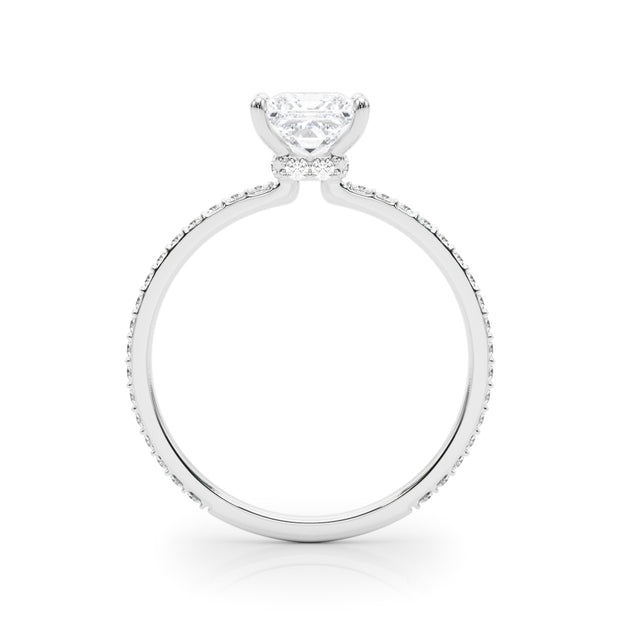 Halo Diamond Engagement Ring