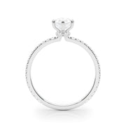 Halo Diamond Engagement Ring