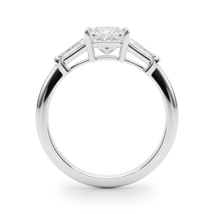 Three Stone Diamond Engagement Ring