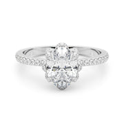 Halo Diamond Engagement Ring