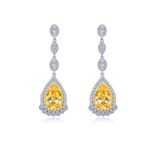 Regal Statement Drop Earrings