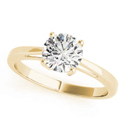 Solitaire Diamond Engagement Ring