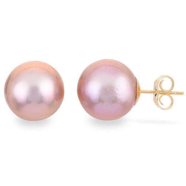 14KT Yellow Gold Freshwater Pearl Earring