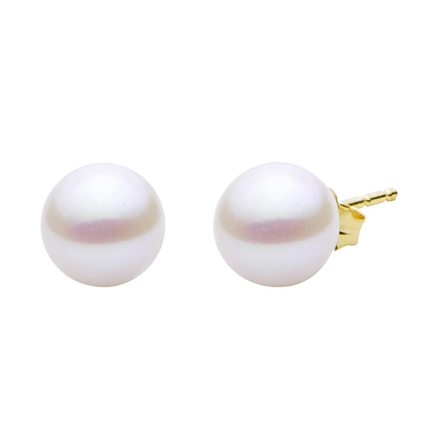 14KT Yellow Gold Freshwater Pearl Earring