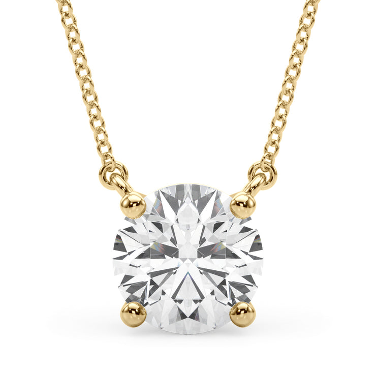 Solitaire Diamond Pendant