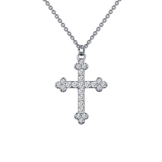 0.35 CTW Cross Necklace