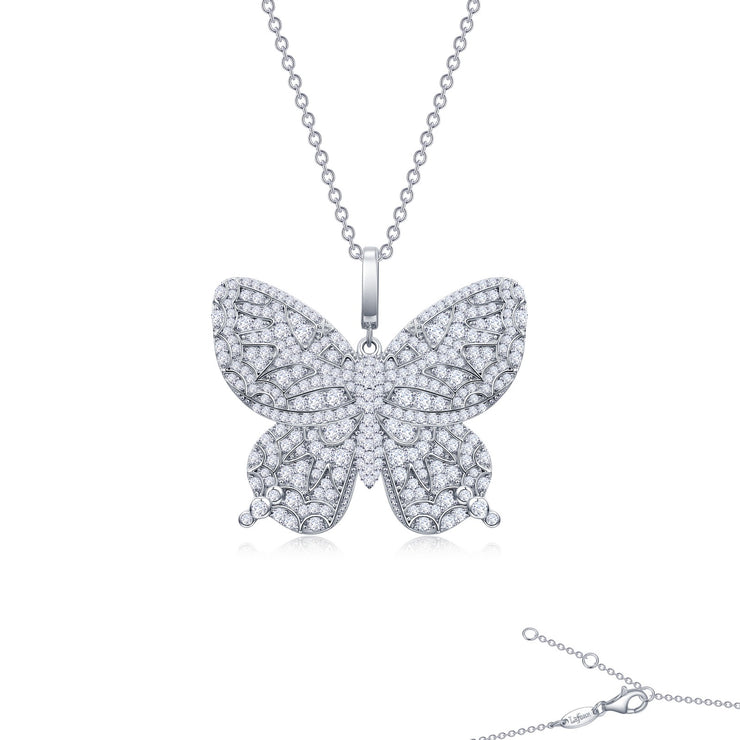 Butterfly Pendant Necklace