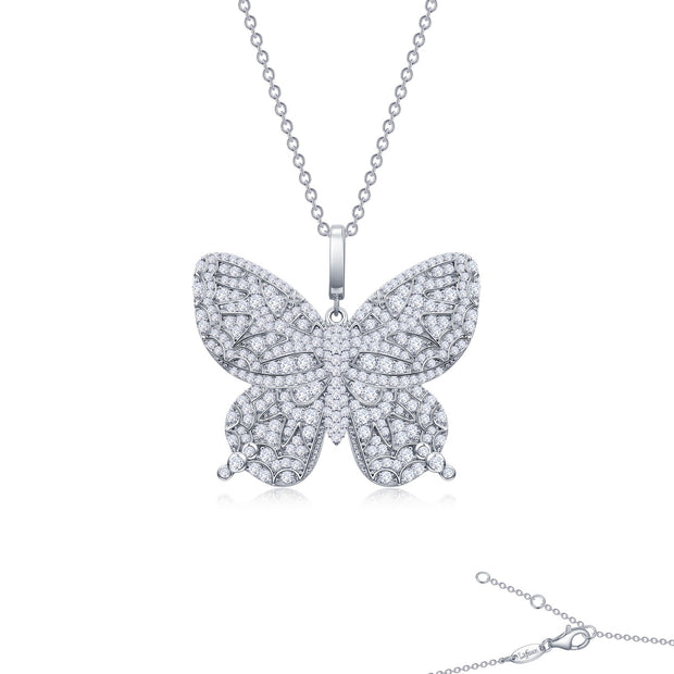 Butterfly Pendant Necklace