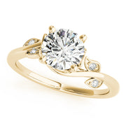 Solitaire Diamond Engagement Ring