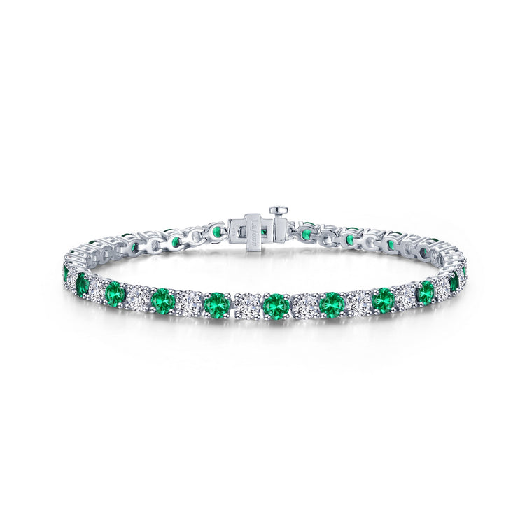 11 CTW Alternating Tennis Bracelet