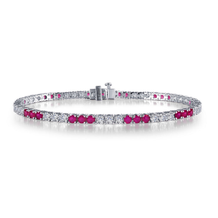 6.0 CTW Alternating Tennis Bracelet