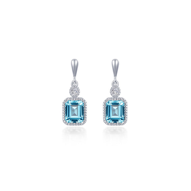 March Birthstone Earrings