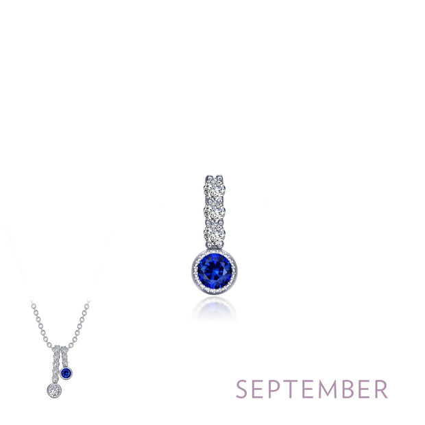 September Birthstone Love Pendant