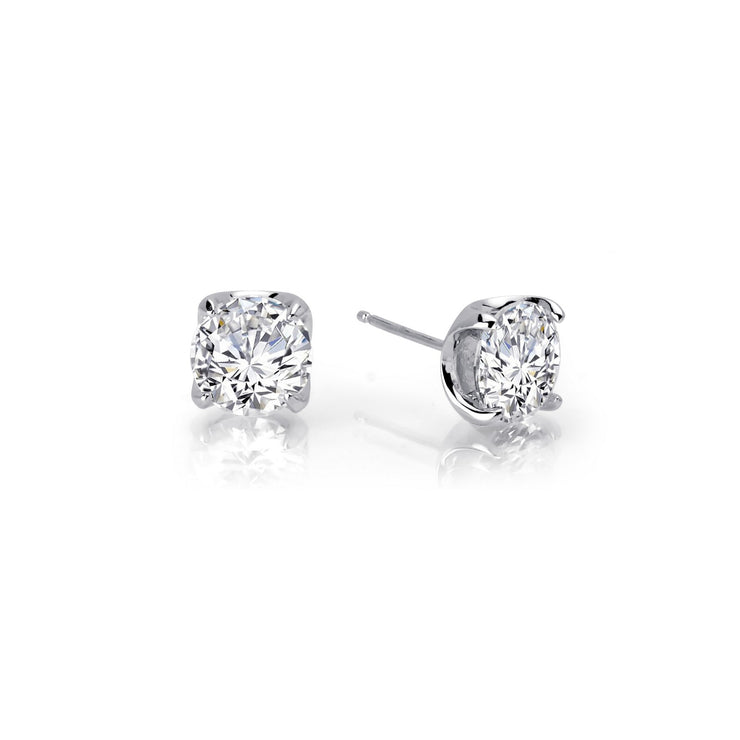 1.5 CTW Solitaire Stud Earrings