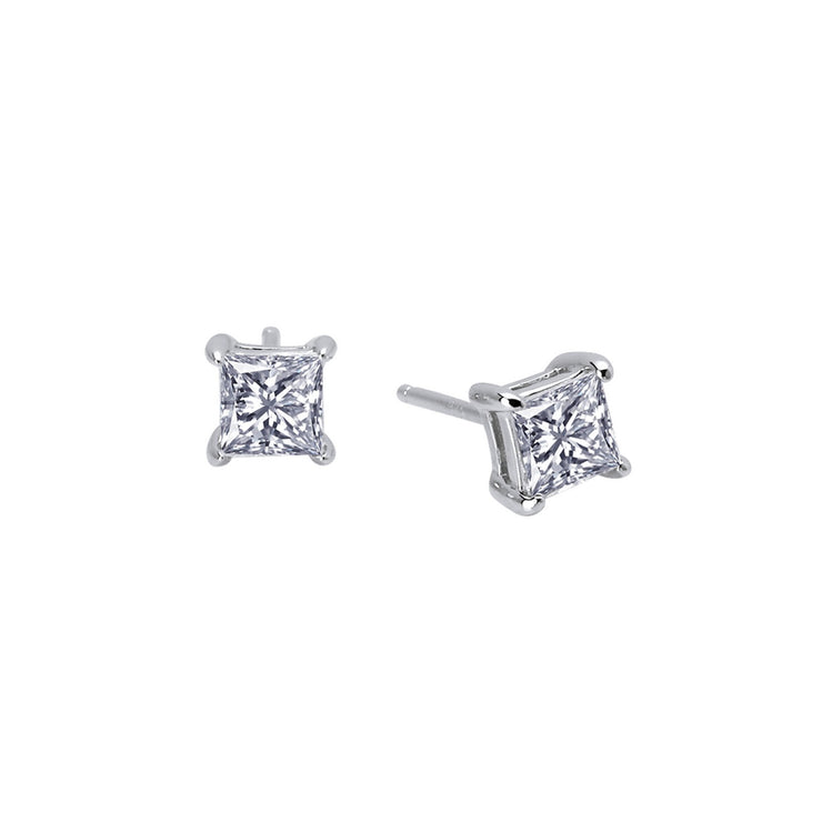 1 CTW Solitaire Stud Earrings