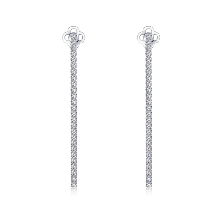 Linear Drop Earrings