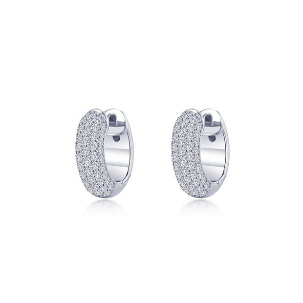 5-Row Huggie Hoop Earrings