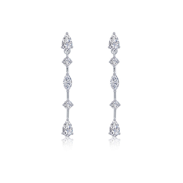 Exquisite Linear Drop Earrings