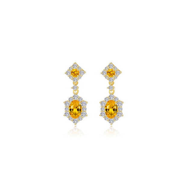 2.7 CTW Oval Halo STUDS Earrings