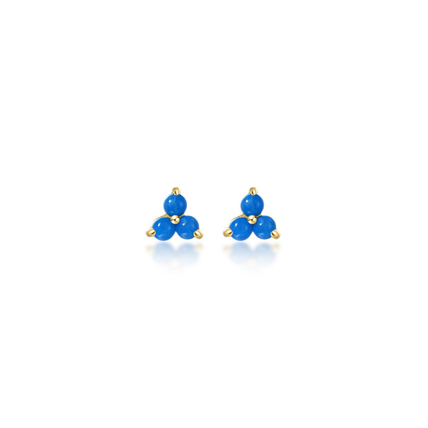 Charming Trinity Stud Earrings