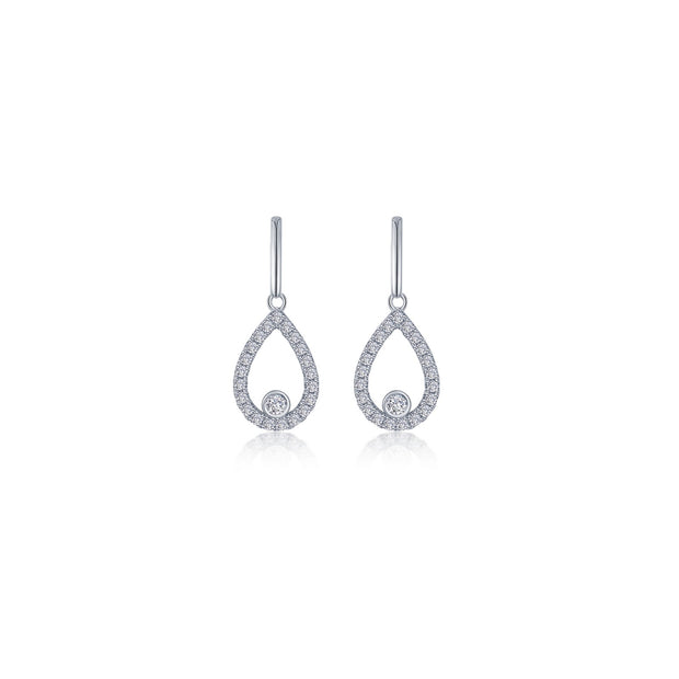 Classic Pear-Shaped Drop Earrings