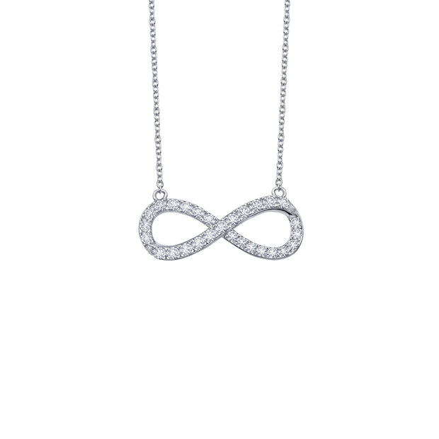 0.33 CTW Infinity Necklace