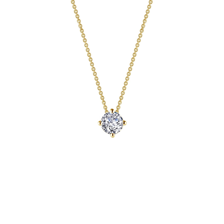 0.65 CTW Solitaire Necklace