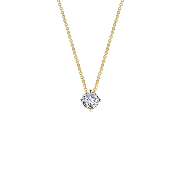 0.50 CTW Solitaire Necklace