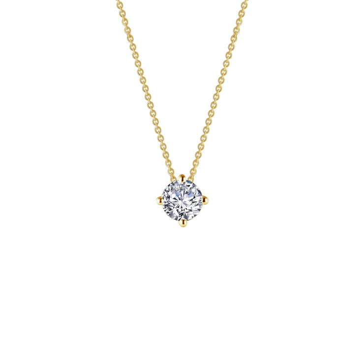 0.85 CTW Solitaire Necklace