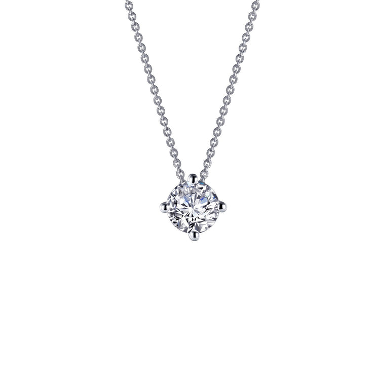 1.5 CTW Solitaire Necklace