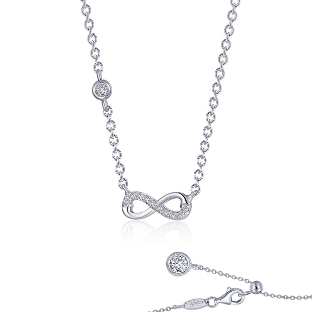 0.36 CTW Infinity Necklace