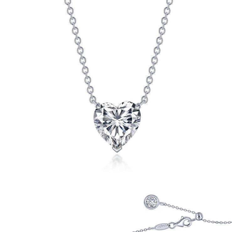 Heart Solitaire Necklace