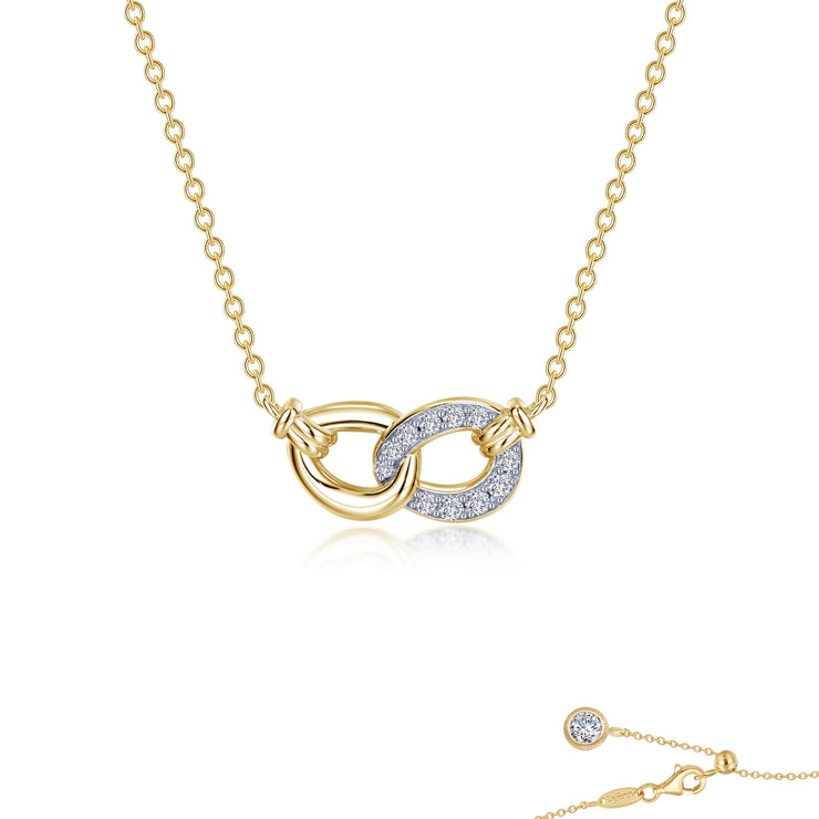 Interlocking Circles Necklace