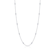 0.6 CTW Adjustable Station Necklace