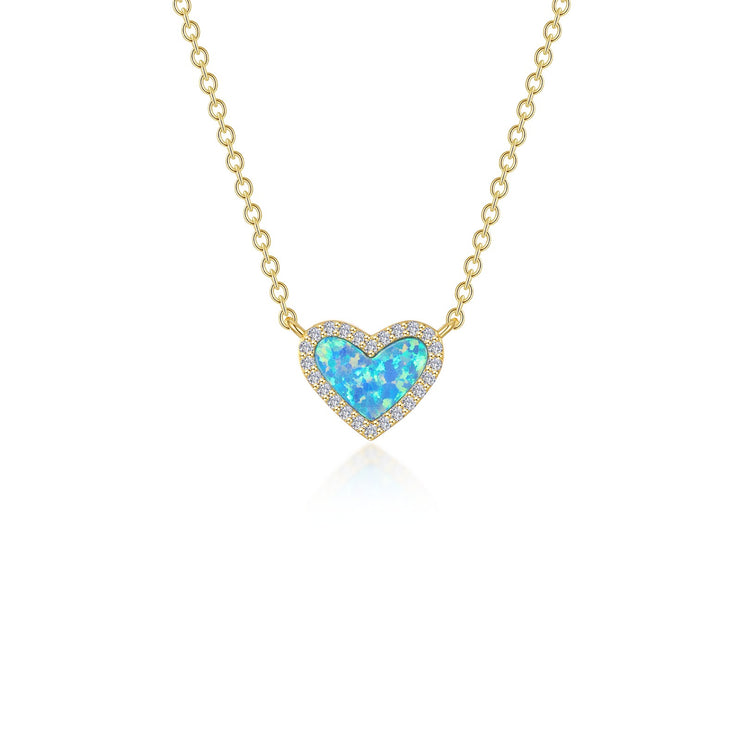 Halo Heart Necklace