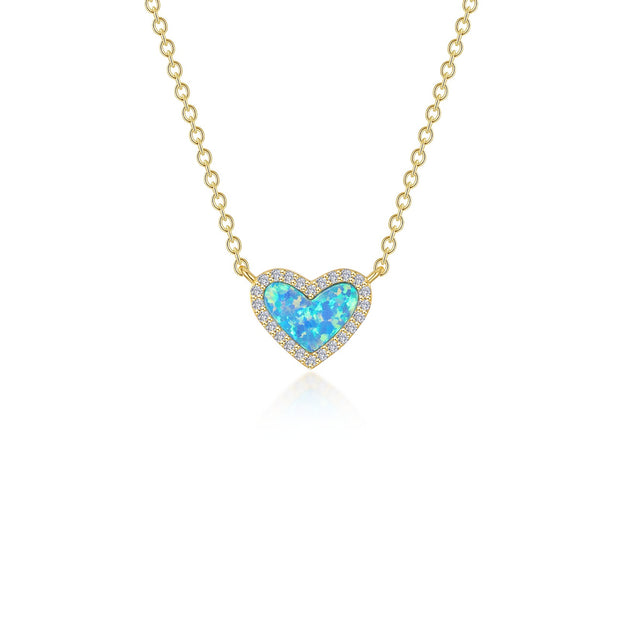 Halo Heart Necklace