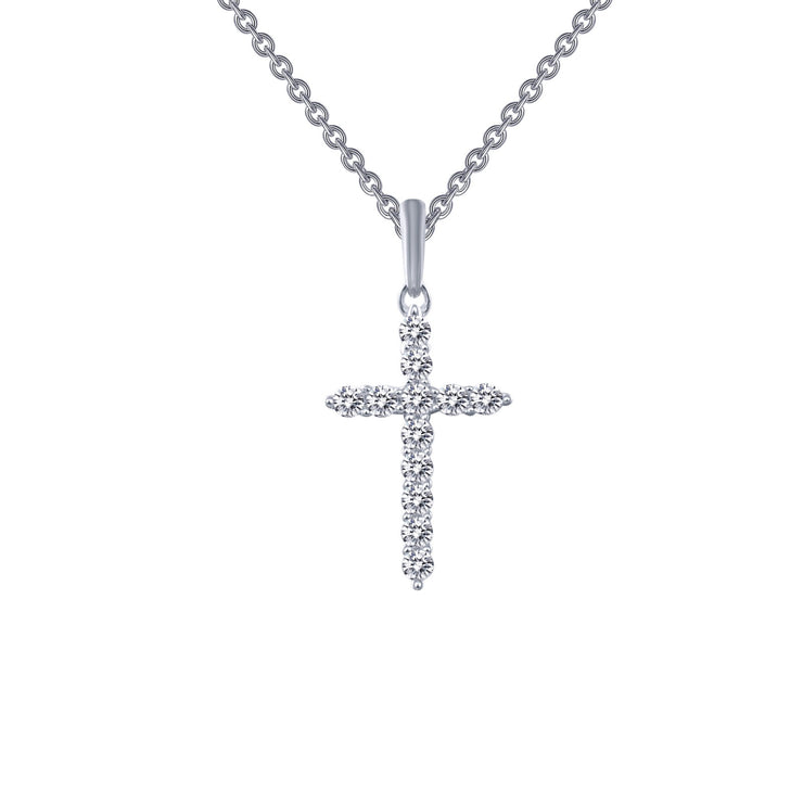 0.36 CTW Cross Pendant Necklace