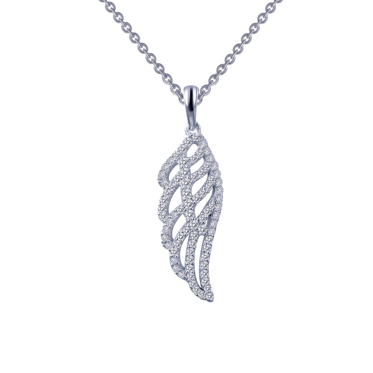 Angel Wing Pendant Necklace