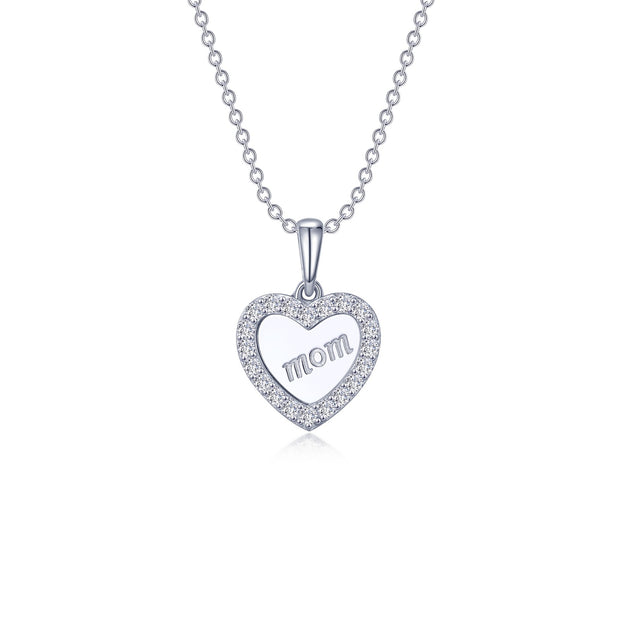 Mom Heart Necklace