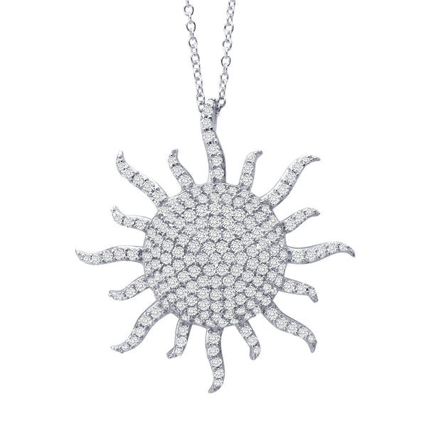 Sunburst Pendant Necklace