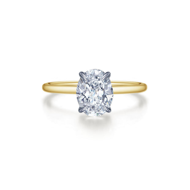 Oval Solitaire Engagement Ring