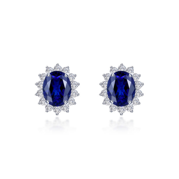 6.2 CTW Halo Stud  Earrings